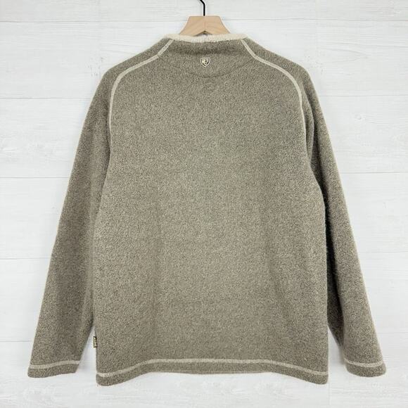 KUHL Alfpaca Fleece Pullover Sweater Mens S Outdoor Hiking Gorpcore Camping - Picture 6 of 15